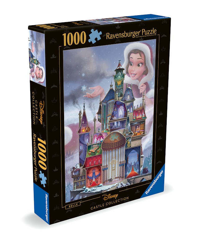Tuotekuva 5 - Disney Castles Belle Palapelit 1000 palaa, Ravensburger