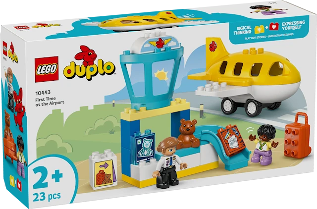 Produktbild 1 för Första gången på flygplatsen LEGO® DUPLO Town (10443)