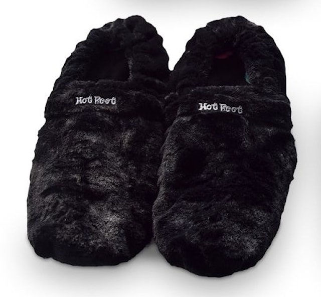 Produktbilde 1 for Varmetøfler Hot Feet Deluxe sort Mikamax