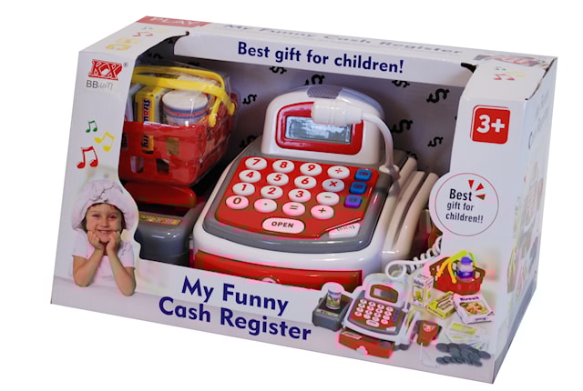 Kassaapparat, Röd och Vit