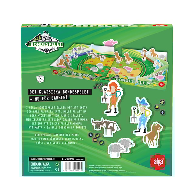 Produktbild 3 för Bondespelet Lilla, Alga (SE)