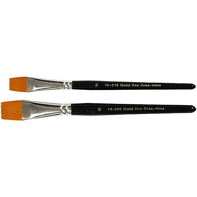 Produktbild 1 för Penslar Gold Line Nr 16+20 2 st