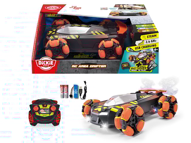 Dickie Toys Area Drifter Kauko-ohjattava Auto, 25 cm