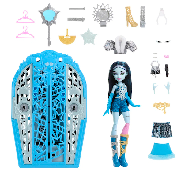 Produktbild 3 för Monster High Skulltimate Secrets Modedocka Frankie