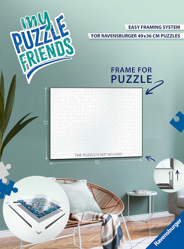 Produktbilde 1 for Puslespill ramme til 1000 brikker, Ravensburger