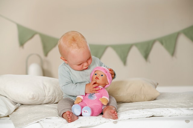 Produktbild 4 för Docka 30 cm Sleepy Pink BABY born