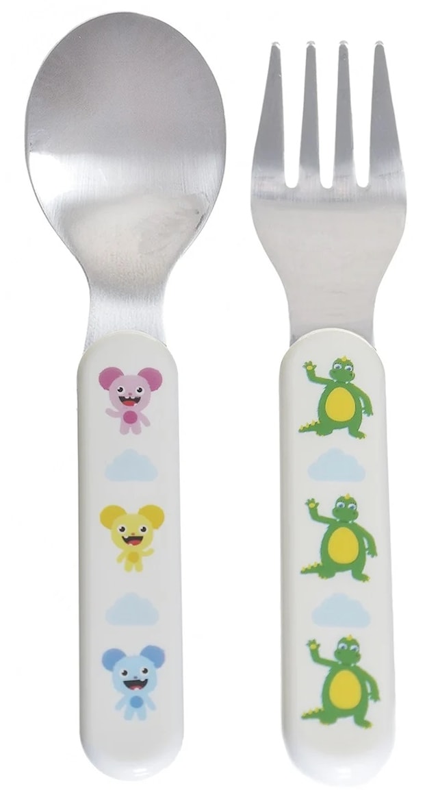 Bolibompa Bestick Gaffel & Sked Teddykompaniet
