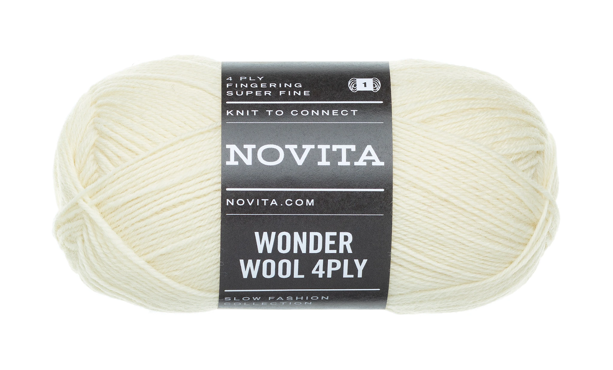 Produktbild för Wonder Wool 4PLY Garn 50g Novita
