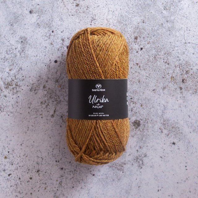 Ulrika Natur Villalanka 50 g Moss Nature (08) Svarta Fåret