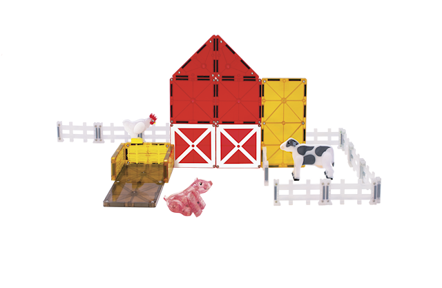 Produktbild 4 för Magna-Tiles Farm Animals, 25 bitar