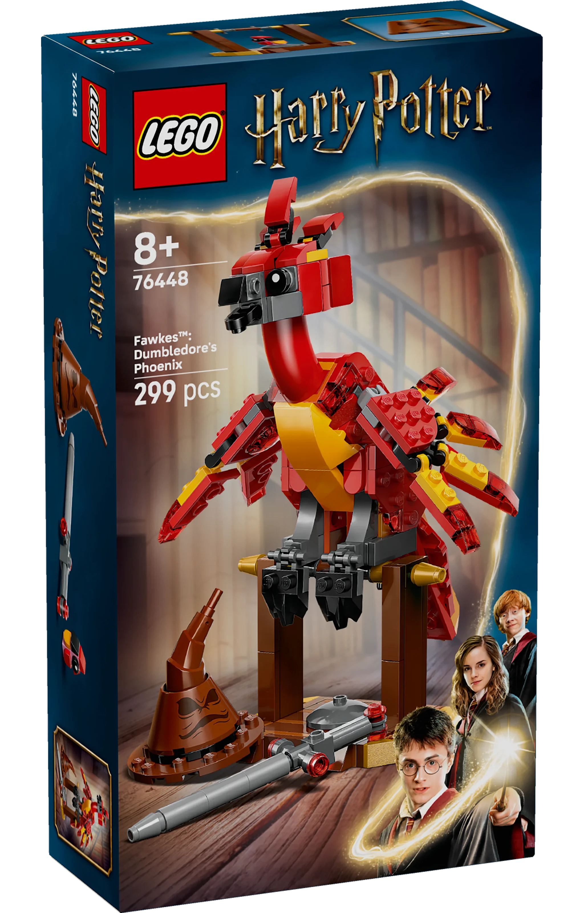 Produktbild för Fawkes™: Dumbledores fenixfågel LEGO® Harry Potter™ (76448)