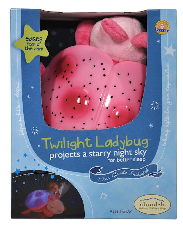 Tuotekuva 4 - Yölamppu Twilight Leppäkerttu Vaaleanpunainen CloudB