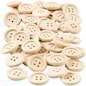 Knappar Trä Dia 15 mm 50-pack Creativ Company