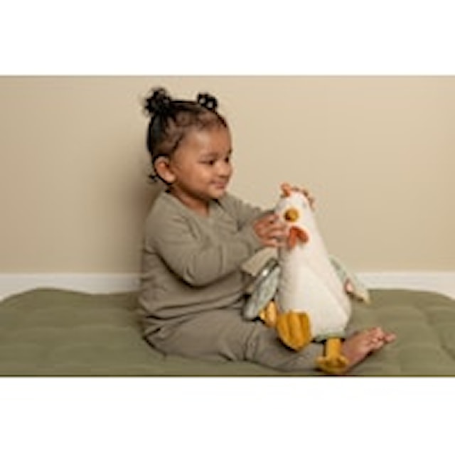 Produktbild 3 för Little Farm Aktivitetsleksak Höna 25 cm Little Dutch