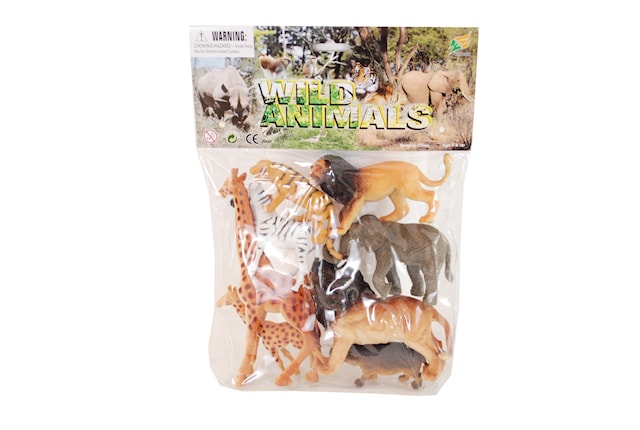 Villieläimet 10 kpl noin 11 cm