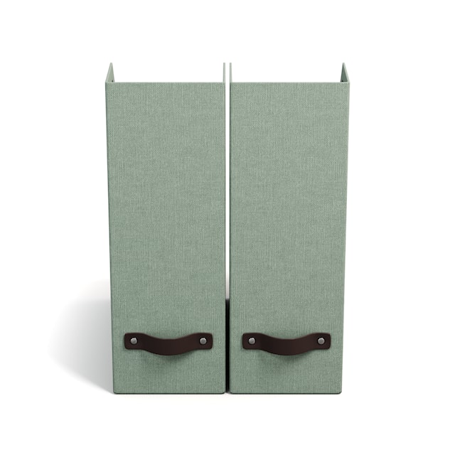 Produktbild 2 för Tidsskriftssamlare William Soft Teal 2-pack Bigso