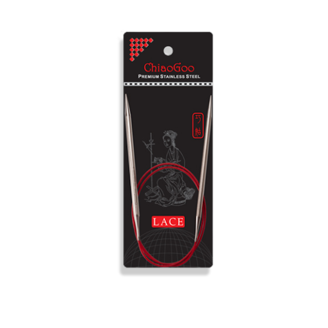 SS Red Lace Rundpinne 60 cm/3,75 mm ChiaoGoo