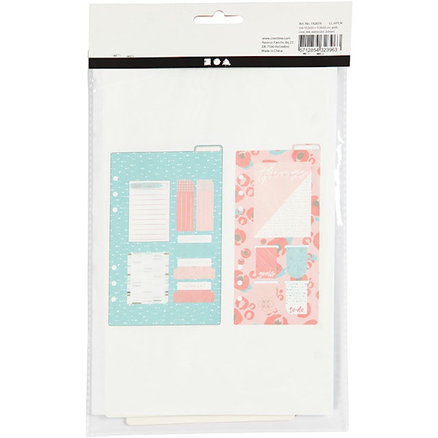 Produktbilde 3 for Post-it sortiment og bokmerker, str. 10,3x22 + 13,8x22 cm, gull, rød, koral, 2 ark/ 1 pk.