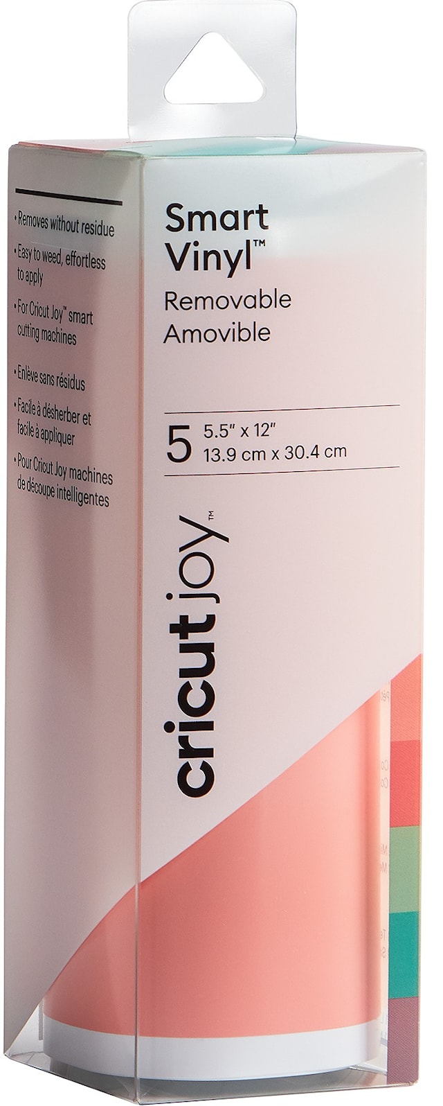 Cricut Joy Smart Vinyl Removable Sampler Hydrangeas, 5-sheet