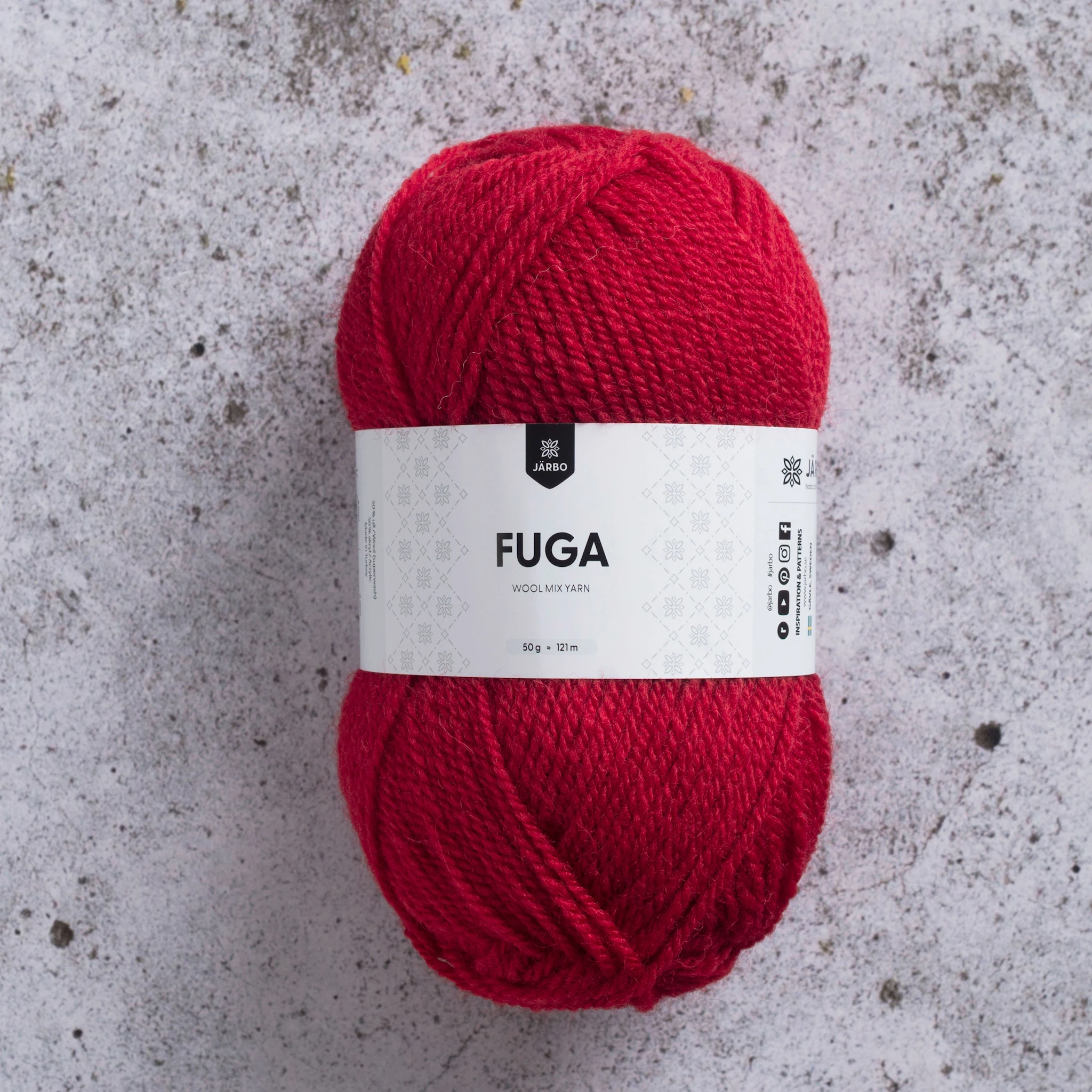 Produktbild för Fuga Garn Ullmix 50 g Järbo