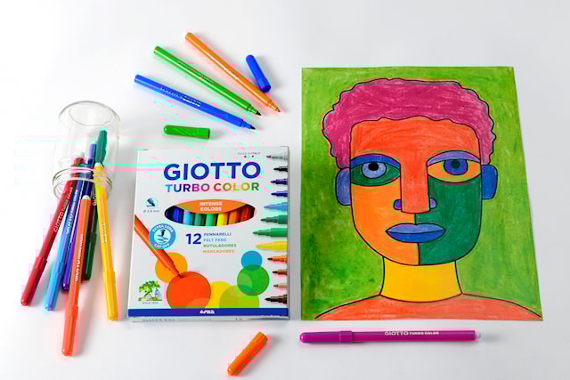 Tuotekuva 3 - Giotto Turbo Color Tussit, 12 kpl