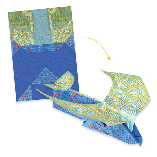 Produktbild 2 för Origami Fåglar 11 Papper Djeco