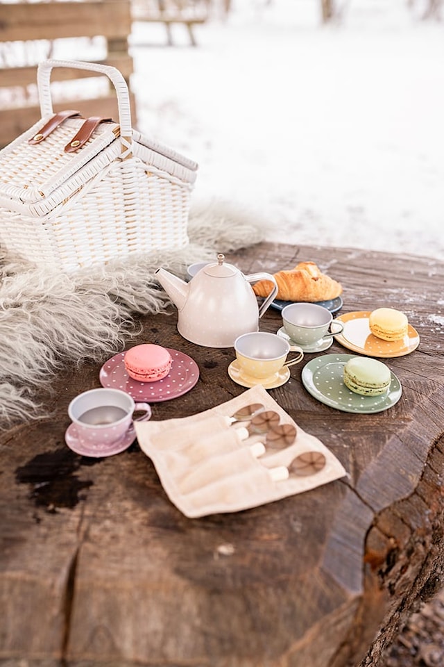 Produktbild 3 för Teservis med Korg Jabadabado