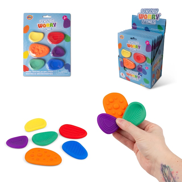 Tuotekuva 3 - Fidget Sensory Soft Stones
