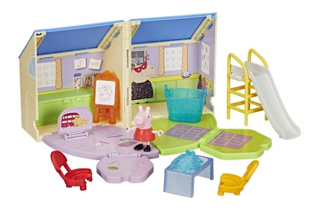 Produktbilde 1 for Peppa skolelekesett med figur Peppa gris