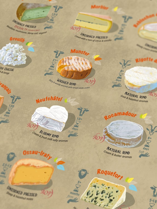 Produktbilde 5 for Puslespill French Cheese 1000 brikker, Water & Wines