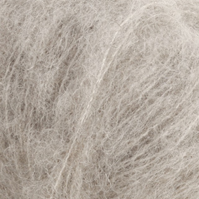 Brushed Alpaca Silk 25 g light grey 02 Drops