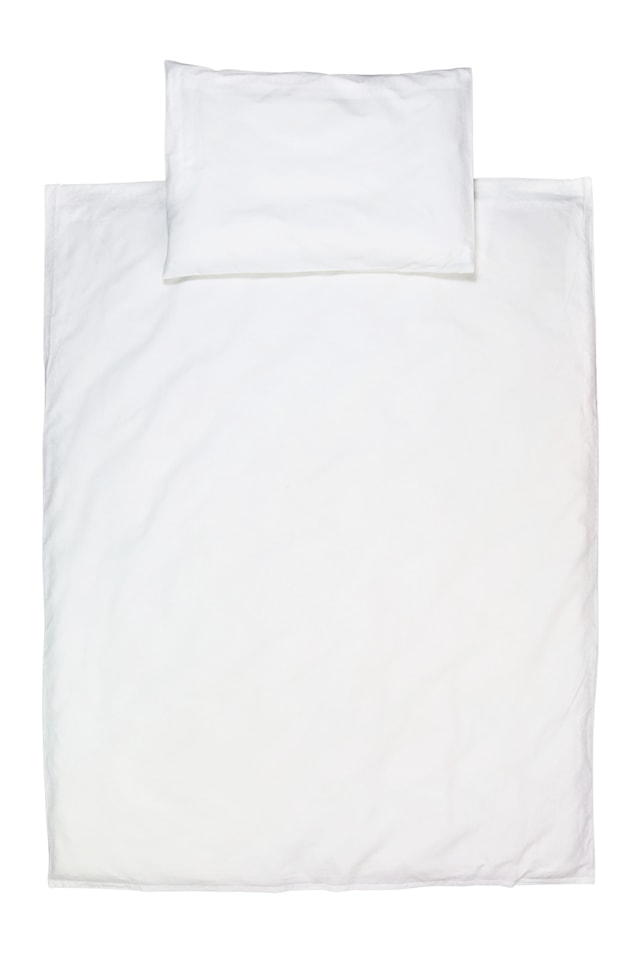 Tuotekuva 1 - Pussilakanasetti vaunuihin/kehtoon valkoinen Rätt Start