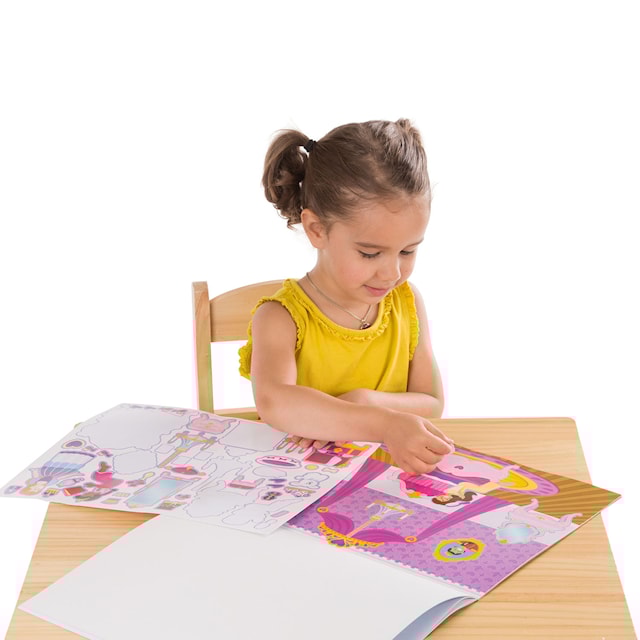 Produktbild 4 för Reusable Sticker Pad Princess Castle Melissa & Doug