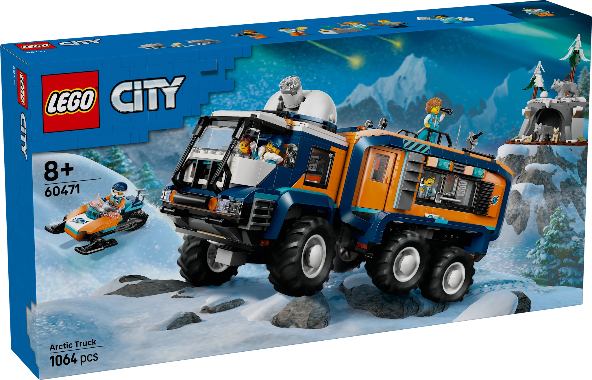 Tuotekuva ille Arktisten tutkimusretkeilijöiden tiedelaboratoriorekka LEGO® City (60471)