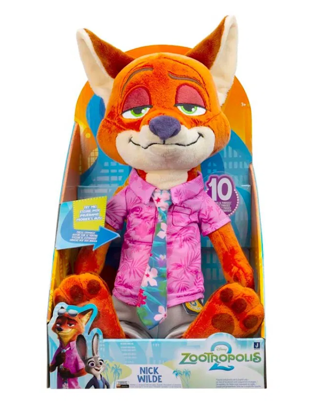Tuotekuva 1 - Nick Wilde Interaktiivinen pehmolelu 35 cm Zootropolis