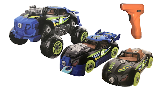 Rakennussarja Auto 3-in-1 44 osaa