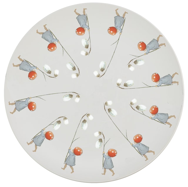 Elsa Beskowin Tonttulasten Tasainen lautanen Rätt Start