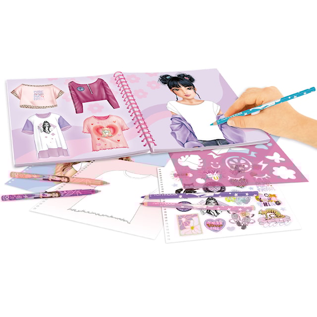 Produktbilde 2 for Designbok T-skjorte TOPModel