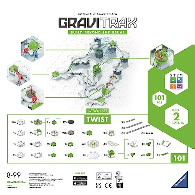 Produktbild 2 för GraviTrax Action-Set Twist Ravensburger