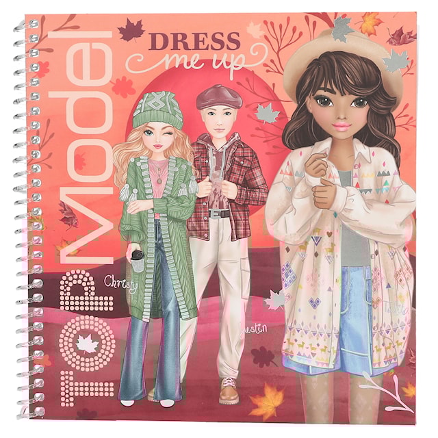 Tuotekuva 1 - Tarrakirja Dress Me Up Cozy TOPModel