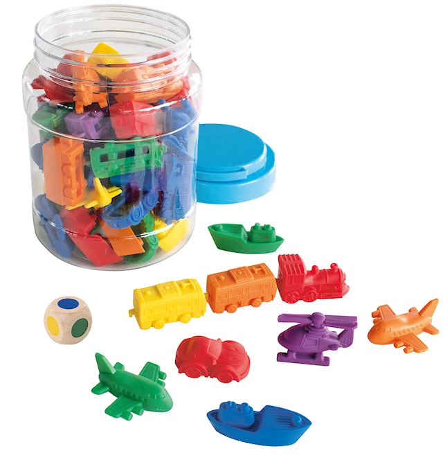 Tuotekuva 3 - Värilajittelu Ajoneuvot 40-pack MyPauze