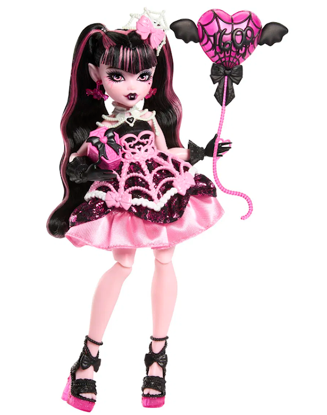 Produktbilde 1 for Monster High Scary Sweet Birthday Motedukke Draculaura