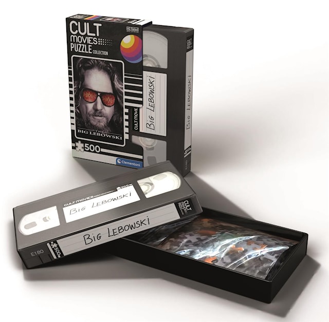 Produktbilde 3 for Puslespill Cult Movies The Big Lebowsky 500 brikker, Clementoni
