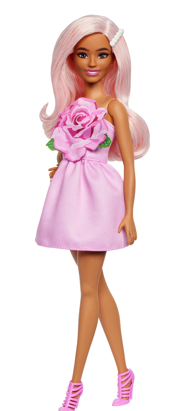 Produktbild 1 för Barbie Fashionista Modedocka Pink Rose