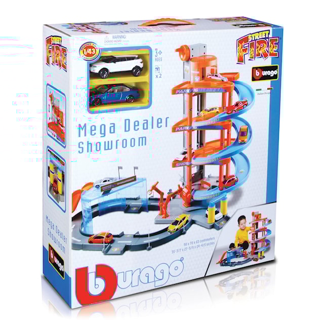 Tuotekuva 3 - 1:43 Street Fire Mega Dealer Showroom Garage