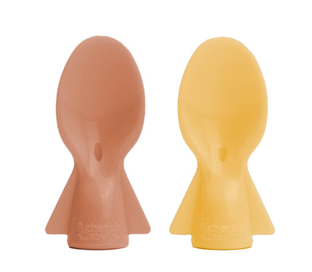 Cherub Baby Spoons 2 kpl Caramel & Mimosa