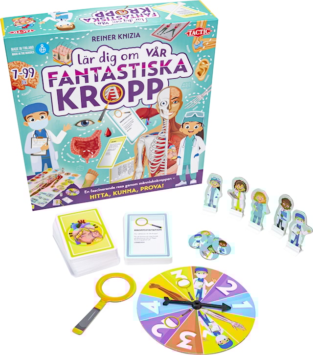 Produktbild 5 för Vår fantastiska kropp, Tactic (SE)