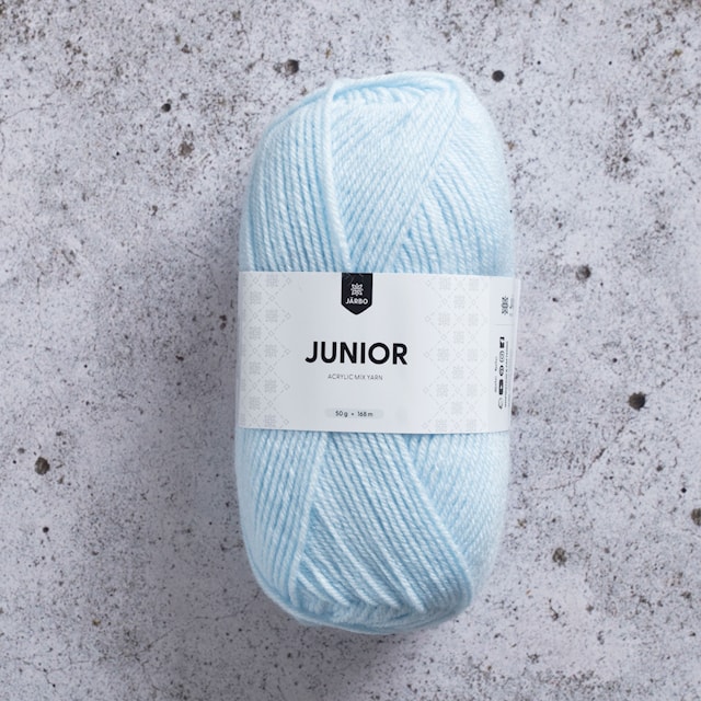 Junior Akryylisekoitelanka 50 g Vaaleansininen (67003) Järbo