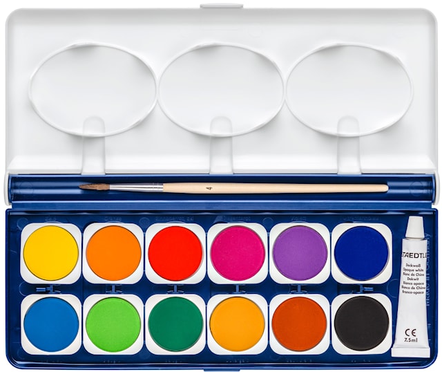 Produktbilde 1 for Vannfarger Noris® 12 farger Staedtler