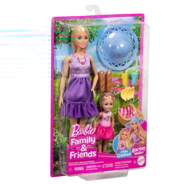 Tuotekuva 4 - Barbie Malibu & Chelsea Modedockor